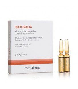 NATUVALIA GLOWING EFFECT AMPOULES 5 x 2 ml